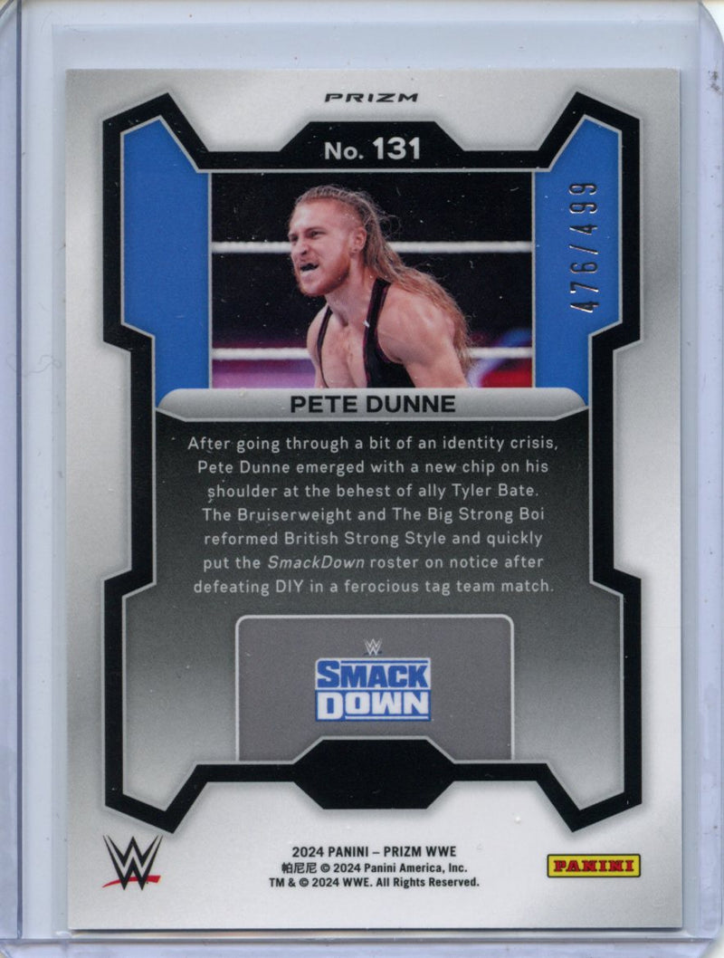 2024 Prizm WWE Pete Dunne Pulsar Prizm 476/499