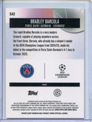 2025-26 Topps Finest UEFA Bradley Barcola