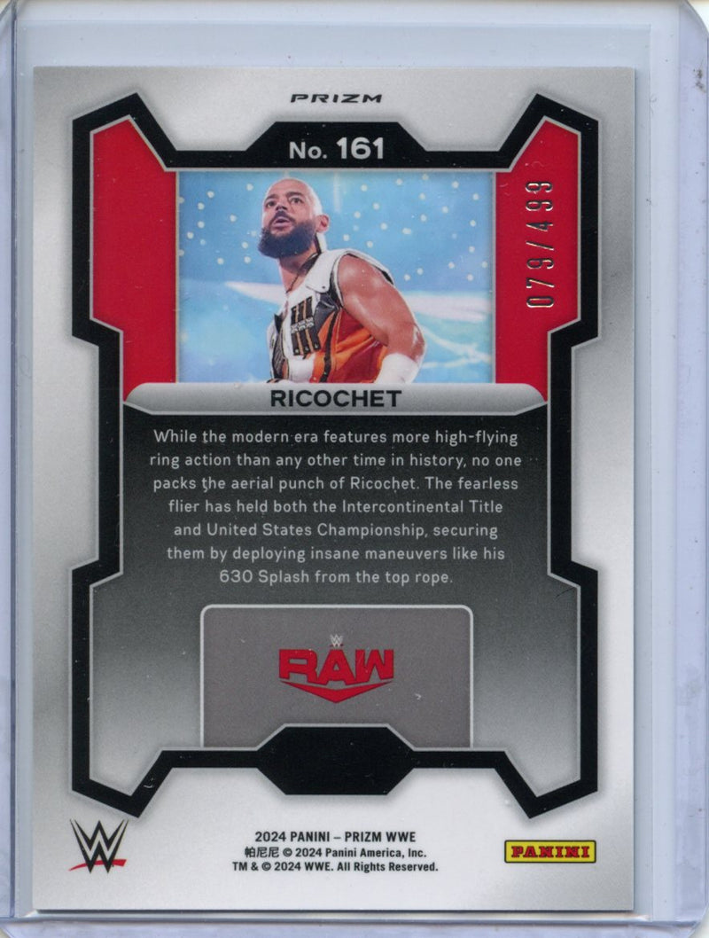 2024 Prizm WWE Ricochet Pulsar Prizm 79/499