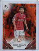 2023-24 Topps UEFA CC Hirving Lozano Inferno Foil