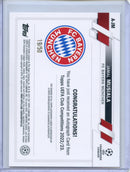 2022-23 Topps UEFA Club Competitions Jamal Musiala Autograph Gold 19/50
