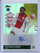 2025-26 Topps Finest UEFA Club Comps Don-Angelo Konadu Autographs