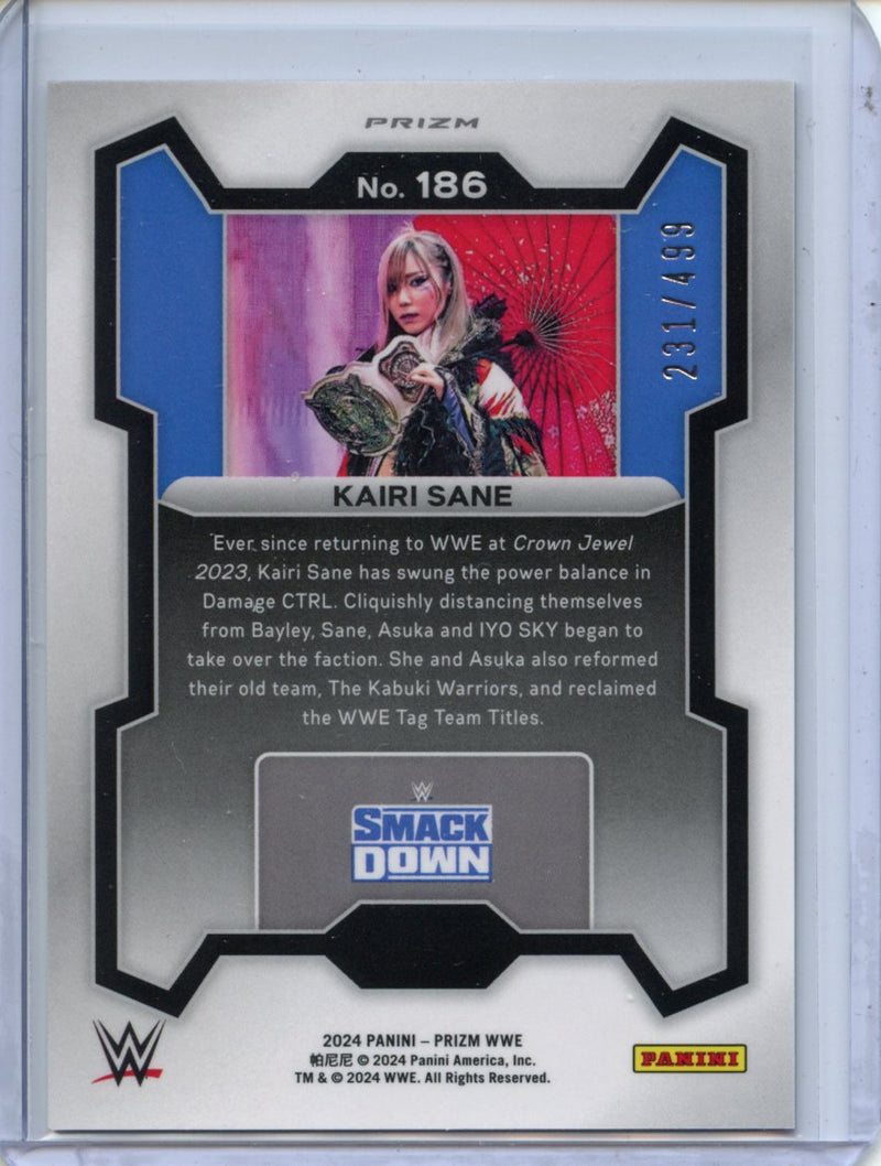 2024 Prizm WWE Kairi Sane Pulsar Prizm 231/499
