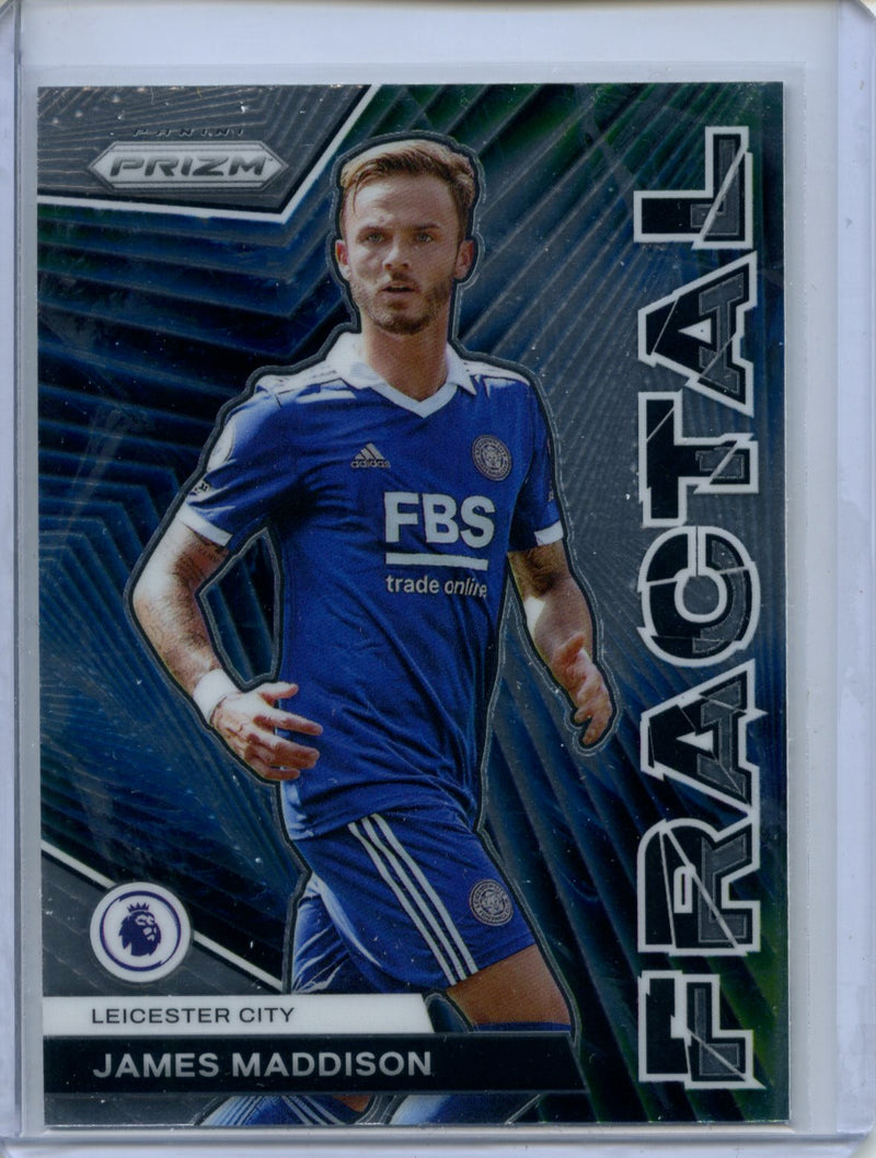 2022-23 Panini Prizm Premier League James Maddison Fractal