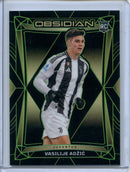 2024-25 Obsidian Soccer Vasilije Adzic Electric Etch Green 4/5