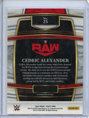 2022 Panini Select WWE Cedric Alexander Concourse