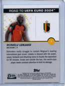 2023-24 Topps Pristine Road To Euro Romelu Lukaku