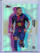 2025-26 Topps Finest UEFA Club Comps Raphinha Hologlow Variations