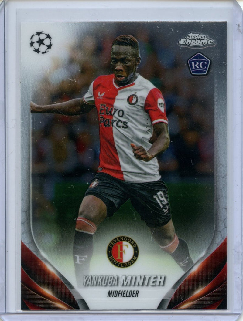 2023-24 Topps Chrome UEFA Yankuba Minteh