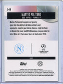 2025-26 Topps Finest UEFA Matteo Politano
