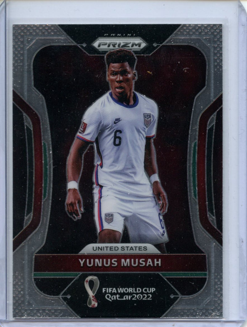 2022 Panini Prizm FIFA World Cup Qatar Yunus Musah