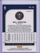 2019-20 Hoops Premium Will Barton Laser