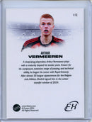 2024 Futera FX World Football Arthur Vermeeren