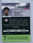 2021-22 Topps Stadium Club Chrome UEFA Champions League Karim Adeyemi