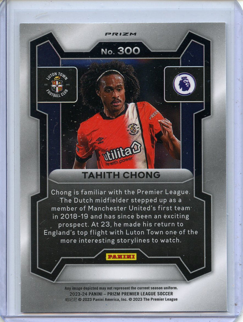 2023-24 Prizm Premier League Tahith Chong Silver