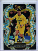 2025-26 Panini Select La Liga Georges Mikautadze Mezzanine Winter Camo 18/30