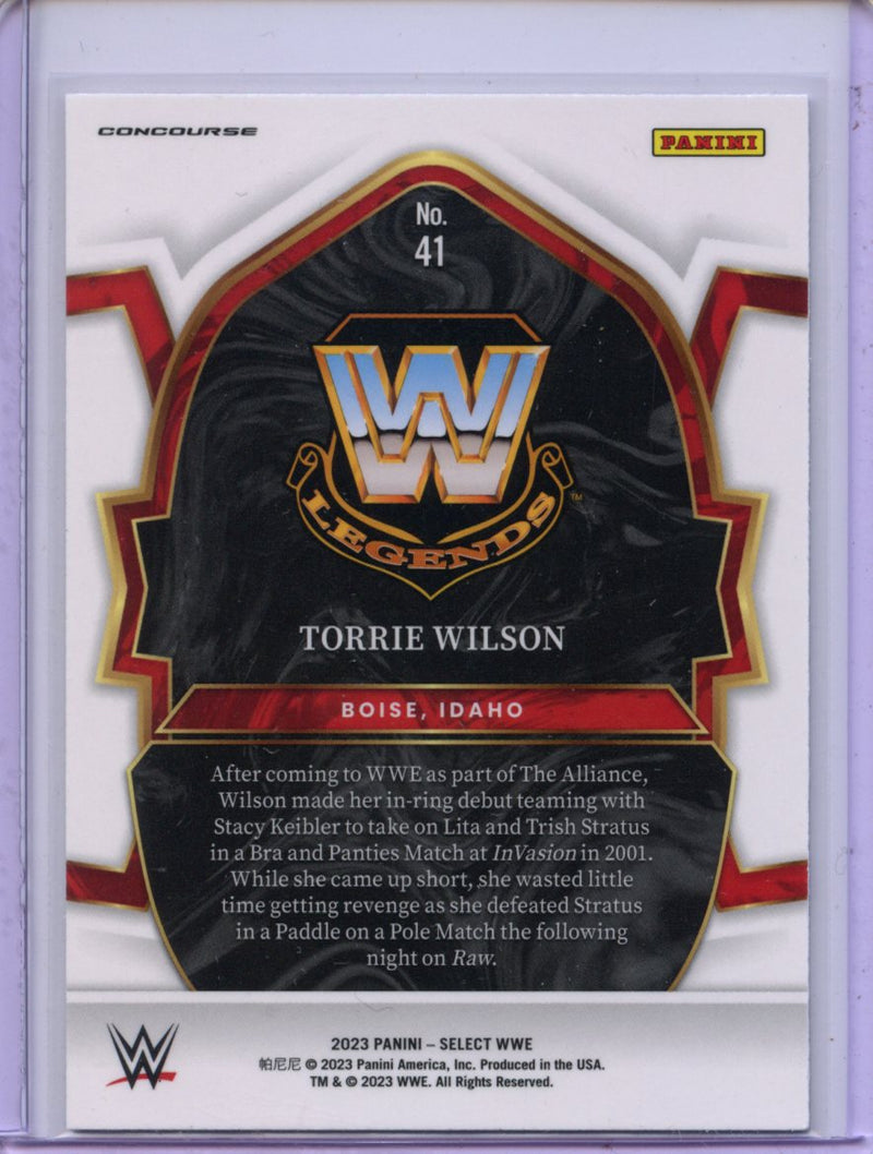 2023 Panini Select WWE Torrie Wilson Concourse