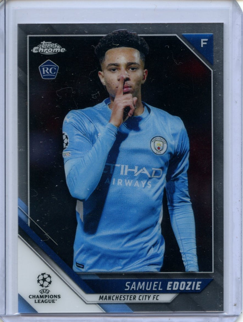2021-22 Topps Chrome UEFA CL Samuel Edozie
