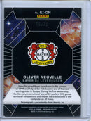 2024-25 Obsidian Soccer Oliver Neuville Galaxy Ink Electric Etch Orange 59/75