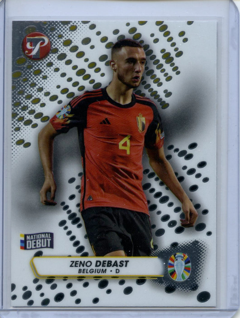 2023-24 Topps Pristine Road To Euro Zeno Debast