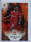 2023-24 Topps UEFA CC Mohamed Salah Inferno Foil