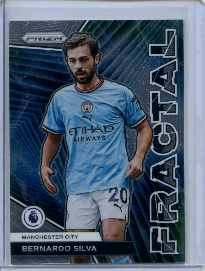 2022-23 Panini Prizm Premier League Bernardo Silva Fractal