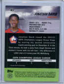 2021-22 Topps Stadium Club Chrome UEFA Champions League Jonathan David