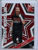 2023 Panini Donruss Elite WWE Sami Zayn Star Status Red 97/99