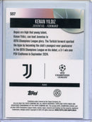 2025-26 Topps Finest UEFA Kenan Yildiz