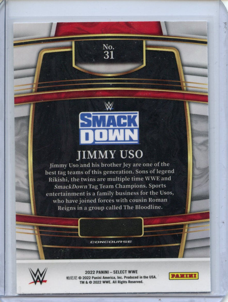 2022 Panini Select WWE Jimmy Uso Concourse