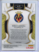 2025-26 Panini Select La Liga Sergi Cardona Terrace Orange 70/75