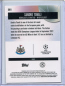 2025-26 Topps Finest UEFA Sandro Tonali