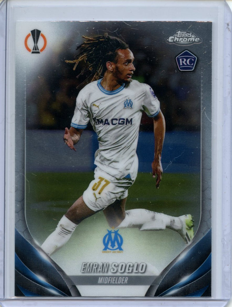 2023-24 Topps Chrome UEFA Emran Soglo