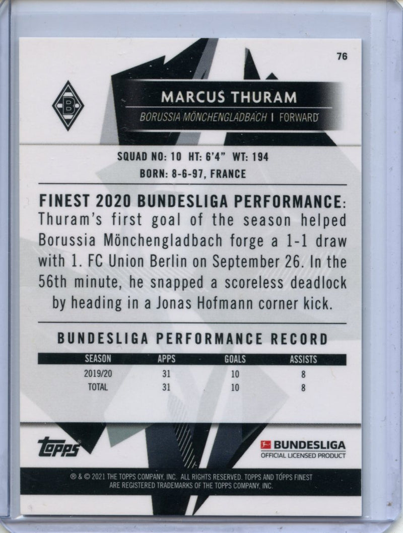 2020-21 Finest Bundesliga Marcus Thuram