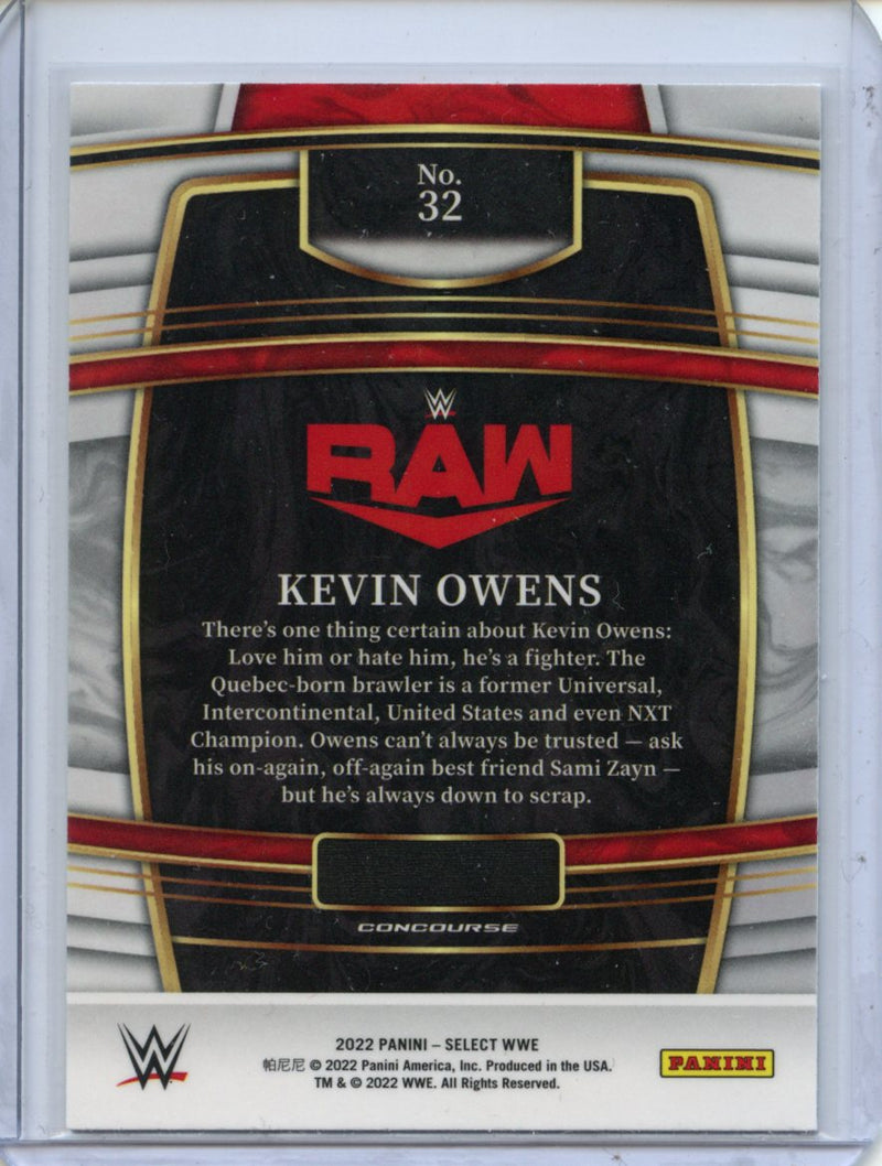 2022 Panini Select WWE Kevin Owens Concourse