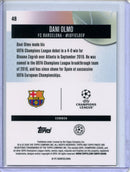 2025-26 Topps Finest UEFA Club Comps Dani Olmo Green 29/75