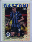 2024-25 Topps Chrome UEFA Club Comps Alessandro Bastoni Wave