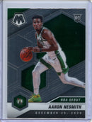 2020-21 Panini Mosaic Aaron Nesmith NBA Debut