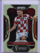 2022 Panini Prizm FIFA World Cup Qatar Mateo Kovacic Silver Prizm