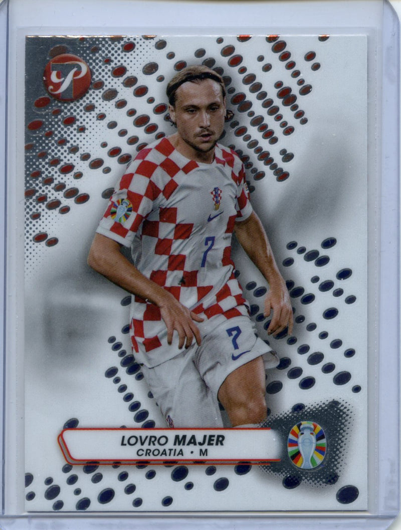 2023-24 Topps Pristine Road To Euro Lovro Majer