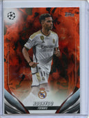 2023-24 Topps UEFA CC Rodrygo Inferno Foil