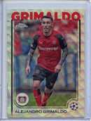 2024-25 Topps Chrome UEFA Club Comps Alejandro Grimaldo Wave