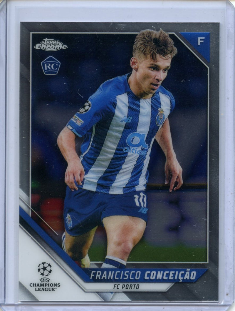 2021-22 Topps Chrome UEFA CL Francisco Conceicao