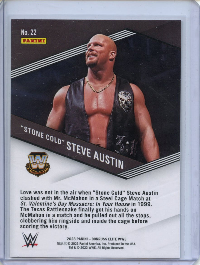 2023 Panini Donruss Elite WWE "Stone Cold" Steve Austin Spellbound L