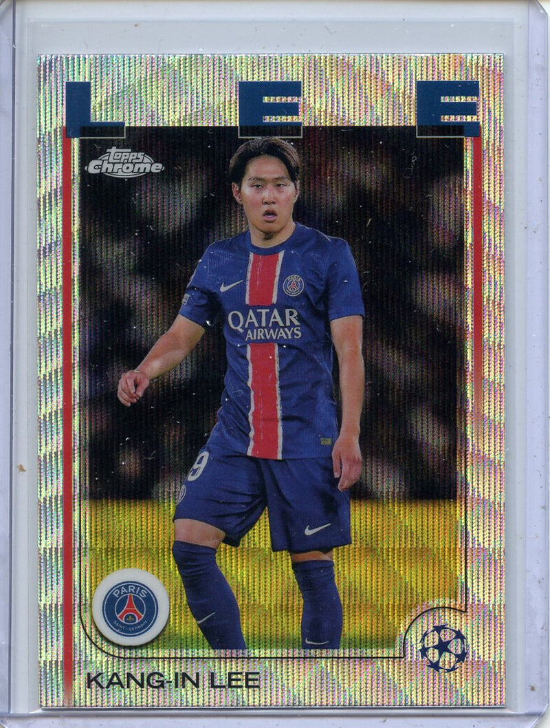 2024-25 Topps Chrome UEFA Club Comps Kang-in Lee Wave
