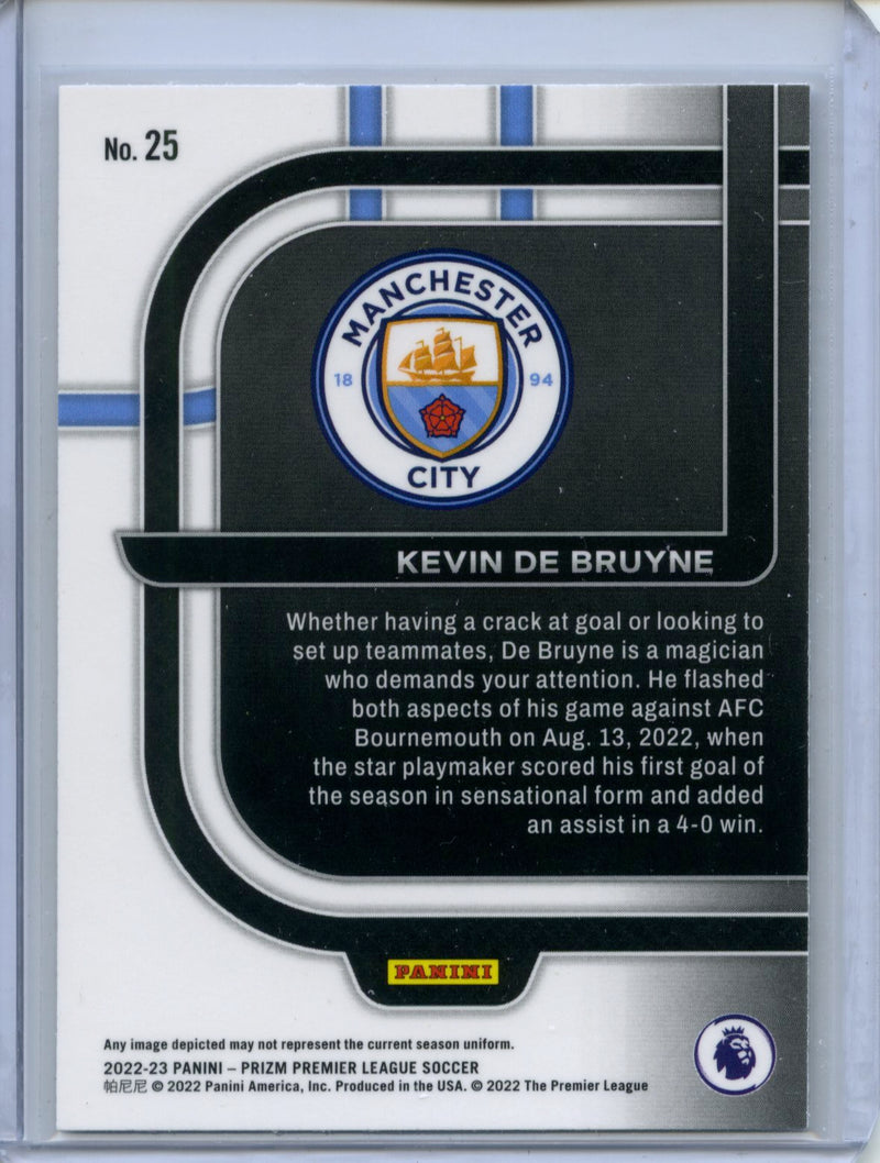 2022-23 Panini Prizm Premier League Kevin De Bruyne Scorers Club