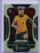 2022 Panini Prizm FIFA World Cup Qatar Martin Boyle Silver Prizm