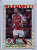 2024-25 Topps Chrome UEFA Club Comps Gabriel Martinelli Wave