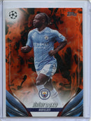 2023-24 Topps UEFA CC Jeremy Doku Inferno Foil