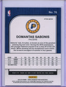2019-20 Hoops Premium Domantas Sabonis Laser